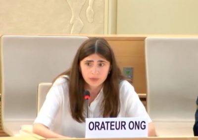СФУЖО закликає до негайних дій на Раді ООН з прав людини: д-р Катерина Бондар вимагає звільнення українських цивільних і притягнення Росії до відповідальності за воєнні злочини